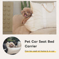 Load image into Gallery viewer, Pet Car Seat Bed