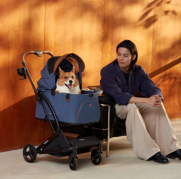 One-Touch SyncFold Pet Stroller - MILOU