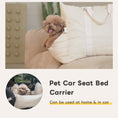 Load image into Gallery viewer, Pet Car Seat Bed
