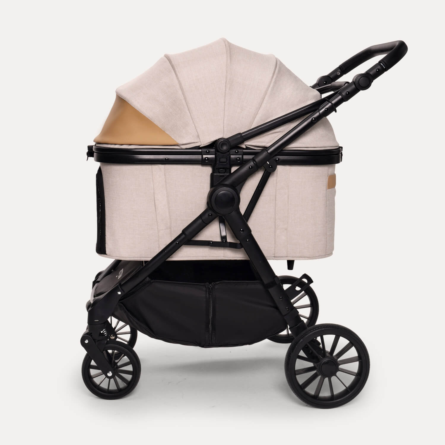 Lightweight Foldable Pet Stroller for Medium-Sized Dogs -TERRA
