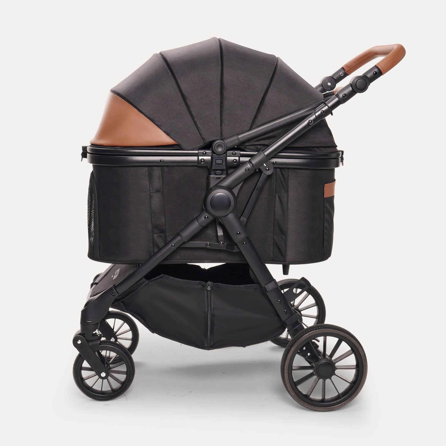 Lightweight Foldable Pet Stroller for Medium-Sized Dogs -TERRA